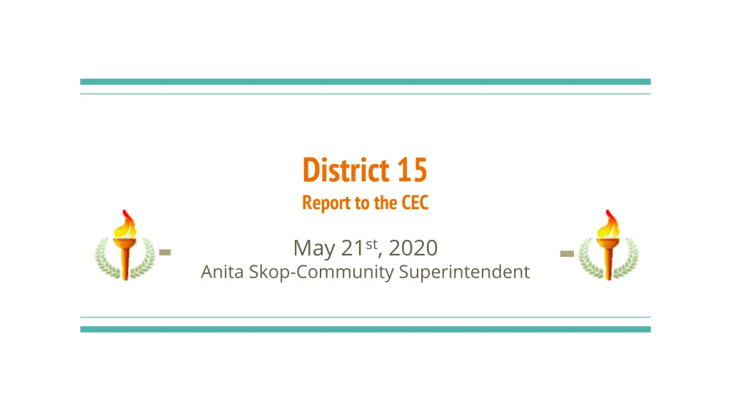 district 15 report to the cec n.w