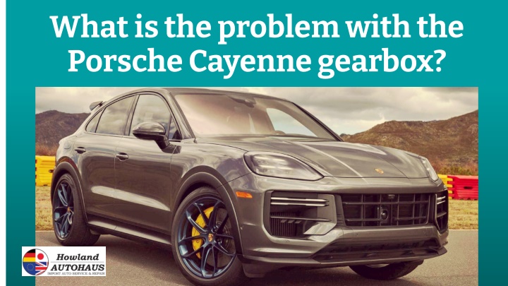 what is the problem with the porsche cayenne n.w