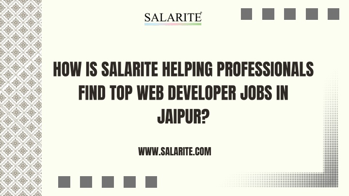 how is salarite helping professionals find n.w