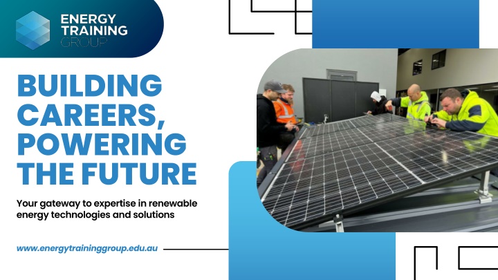 Specialised Solar & Battery Storage Courses - Energy Training Group