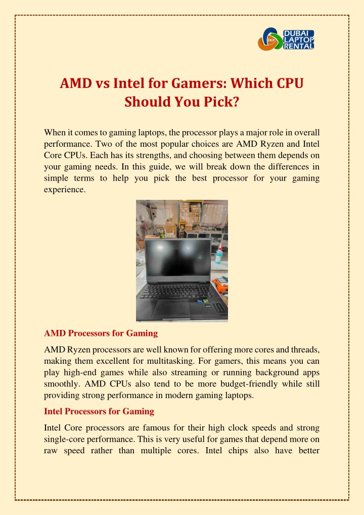 amd vs intel for gamers which cpu should you pick n.w