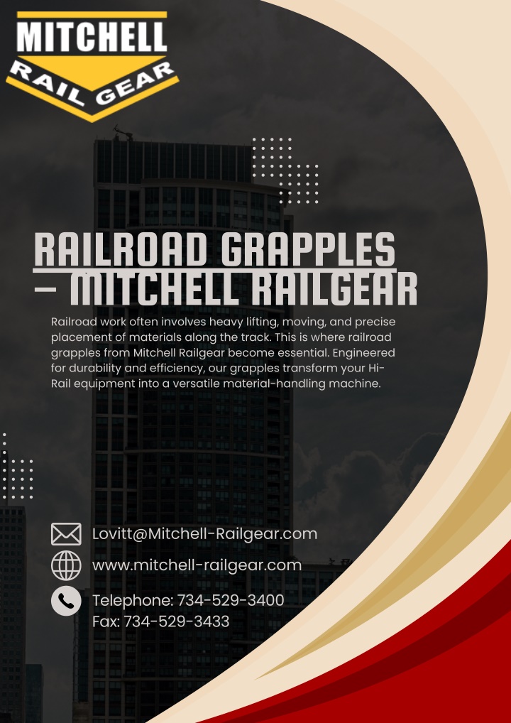 railroad grapples mitchell railgear railroad work n.w