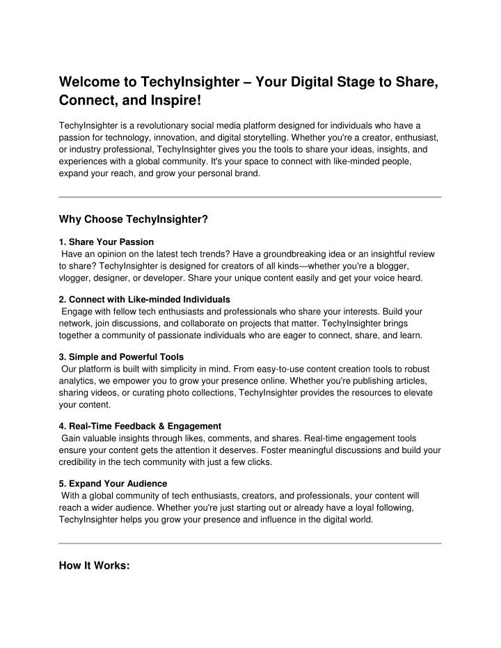 welcome to techyinsighter your digital stage n.w