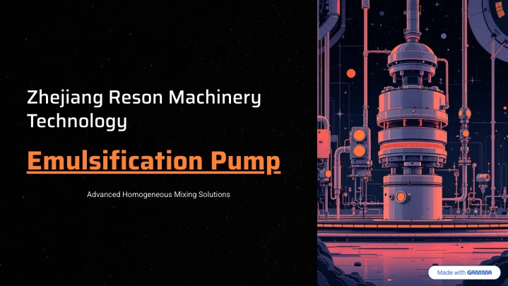 zhejiang reson machinery technology n.w