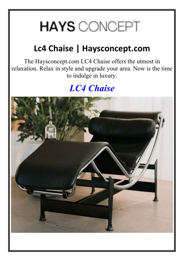 lc4 chaise haysconcept com n.w