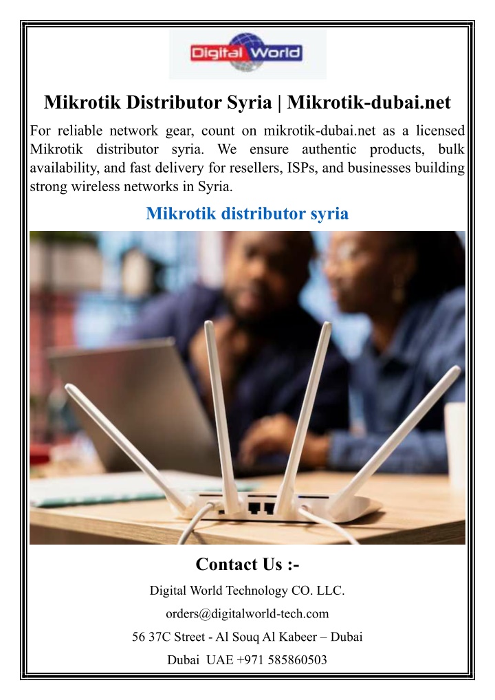 mikrotik distributor syria mikrotik dubai net n.w