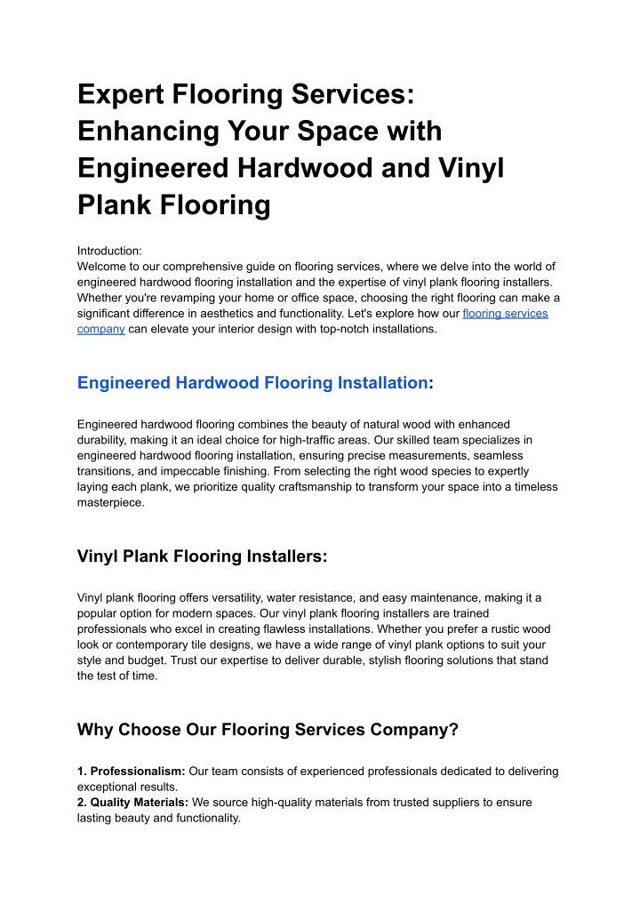 expert flooring services enhancing your space n.w