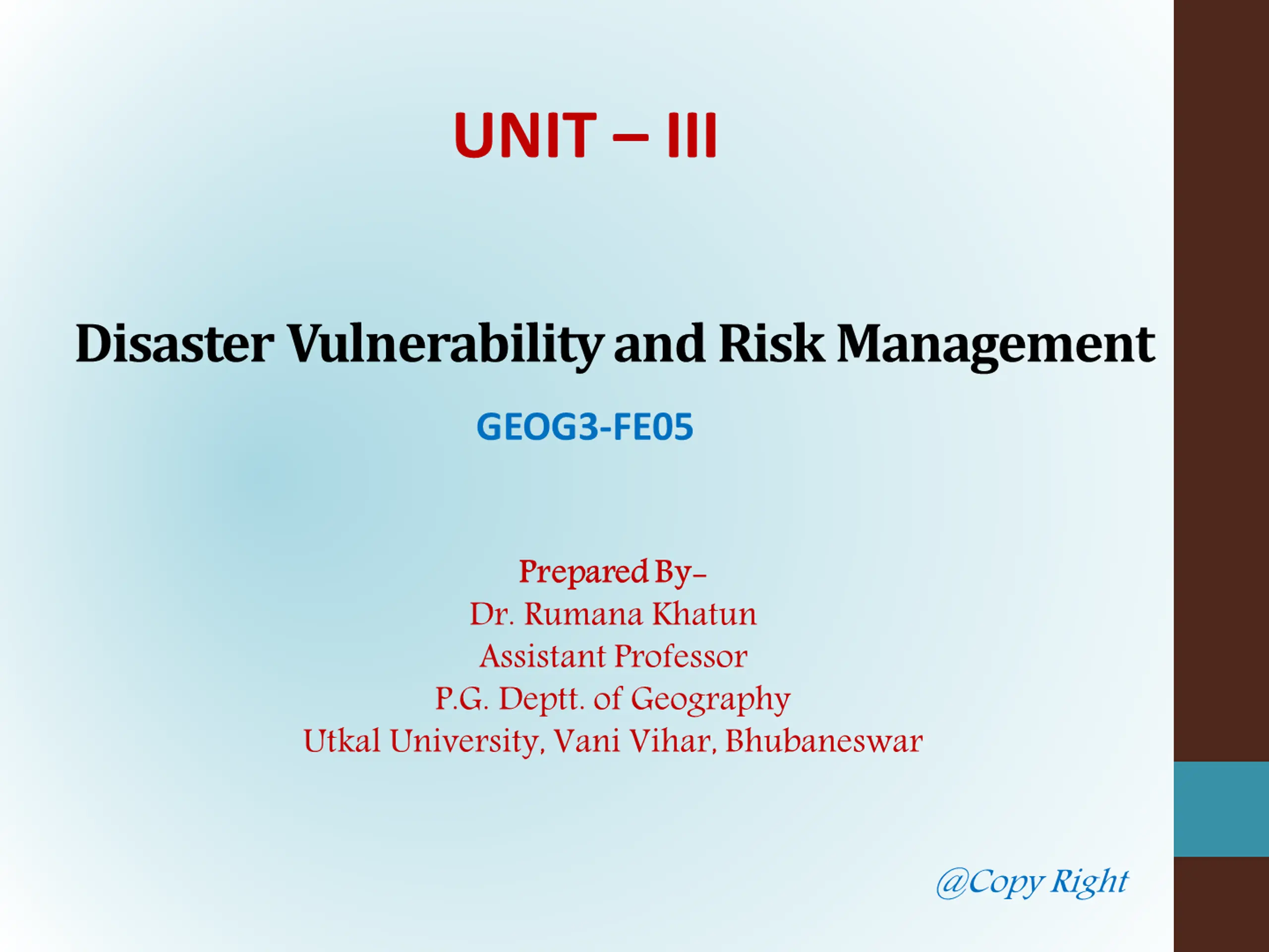 Vulnerability: Meaning, Types, and Factors affecting Vulnerability