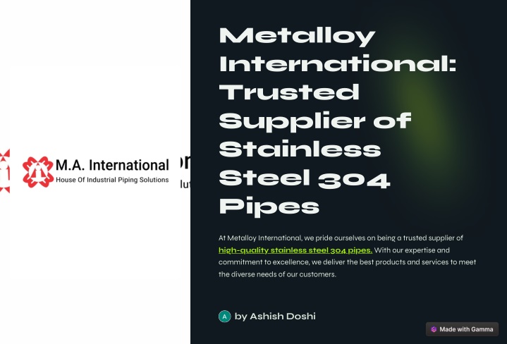 metalloy international trusted supplier n.w