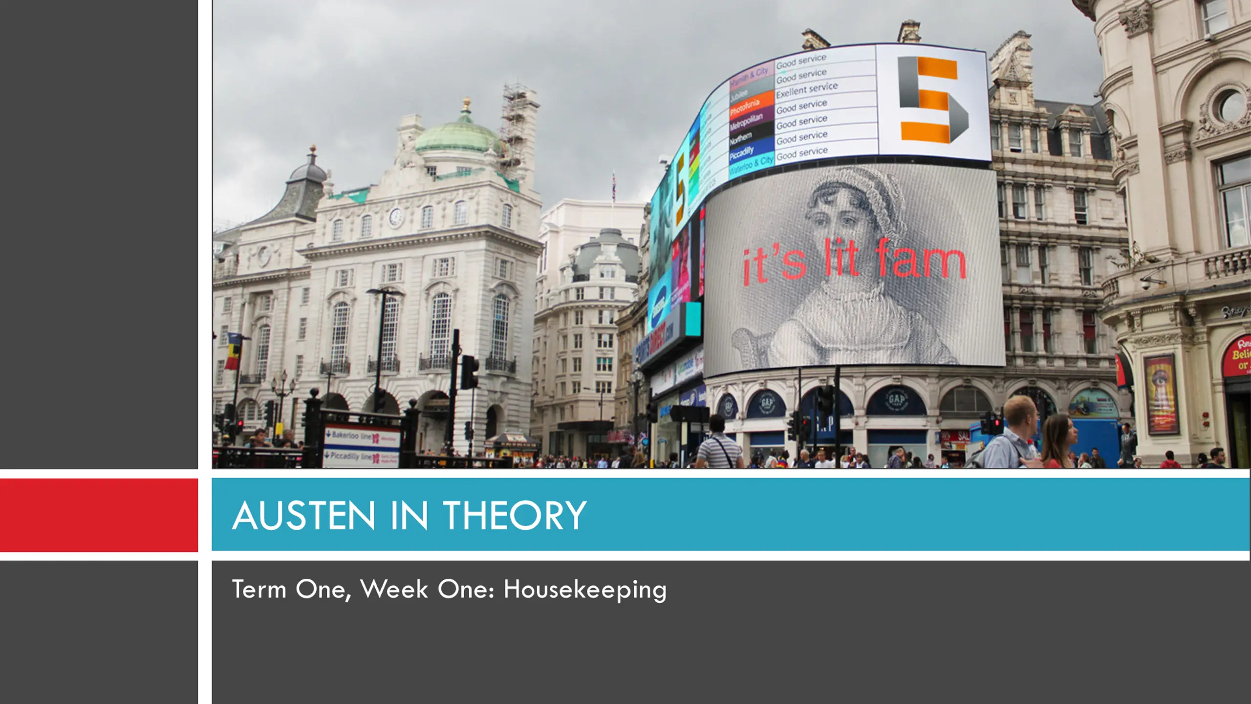 Austen in Theory