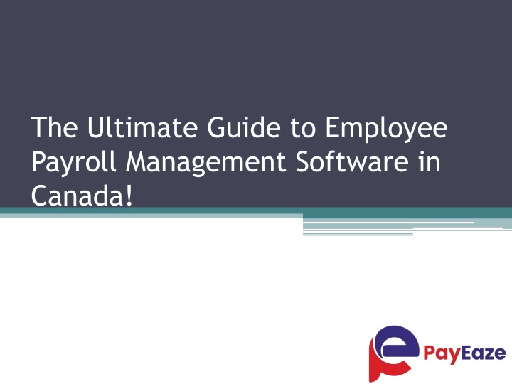 Payroll Management Software Solutions for Canadian Businesses!