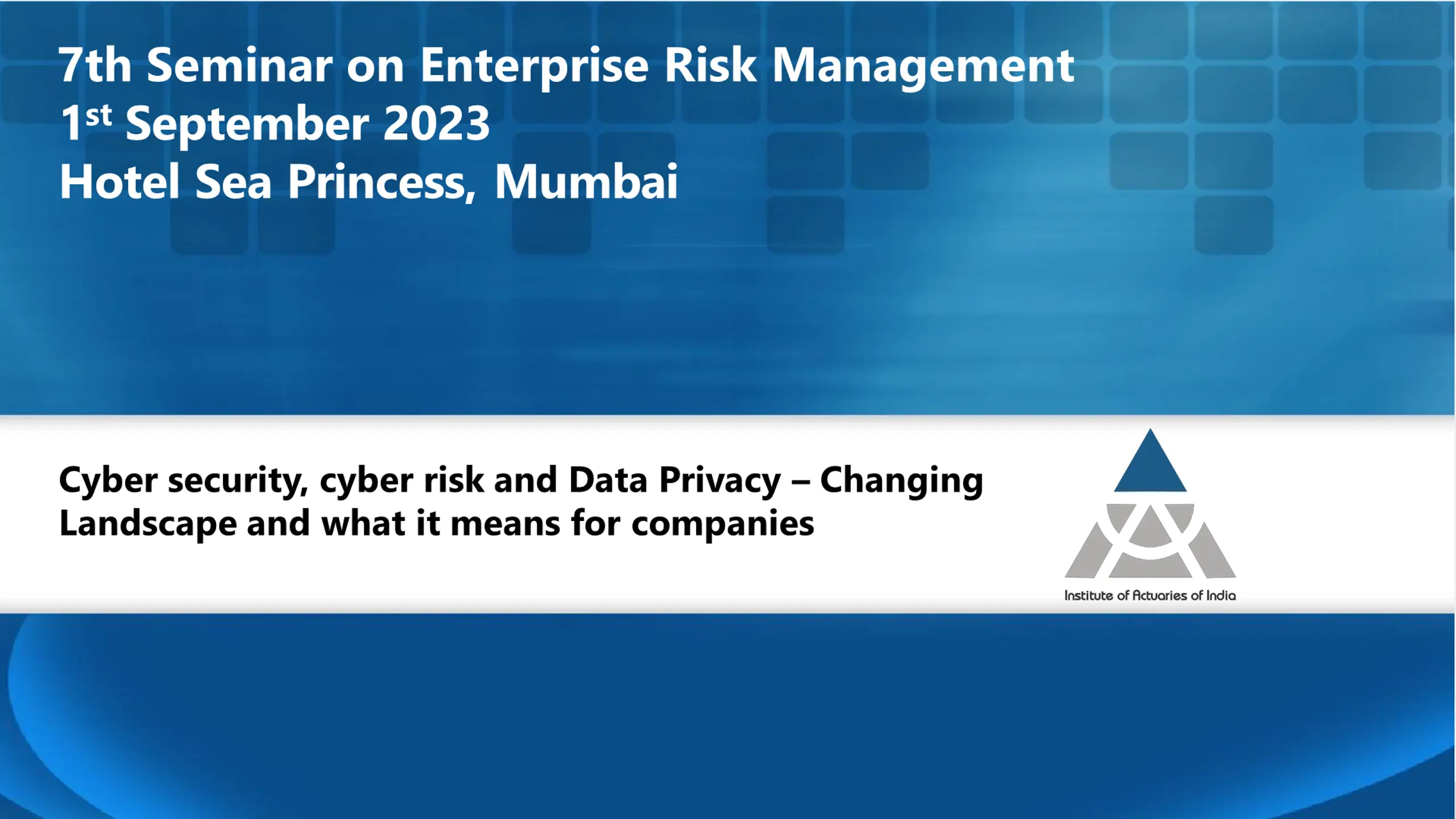 Cyber Risk in Financial Sector: Implications & Resilience
