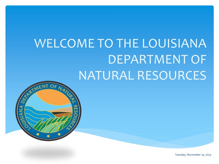 welcome to the louisiana department of natural n.
