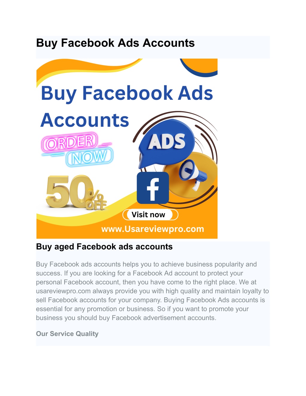 buy facebook ads accounts l.w