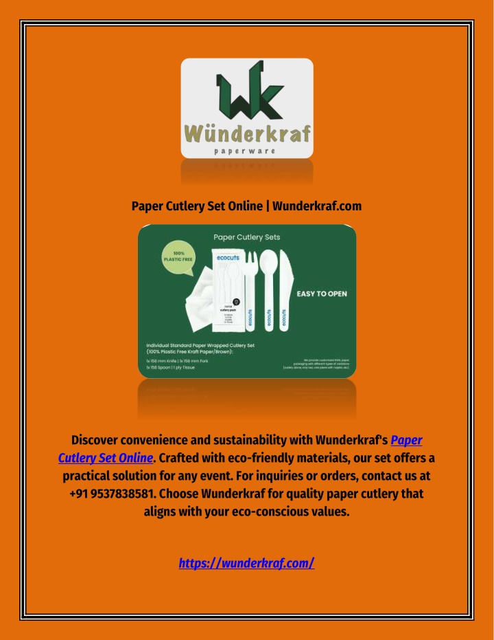 paper cutlery set online wunderkraf com n.w