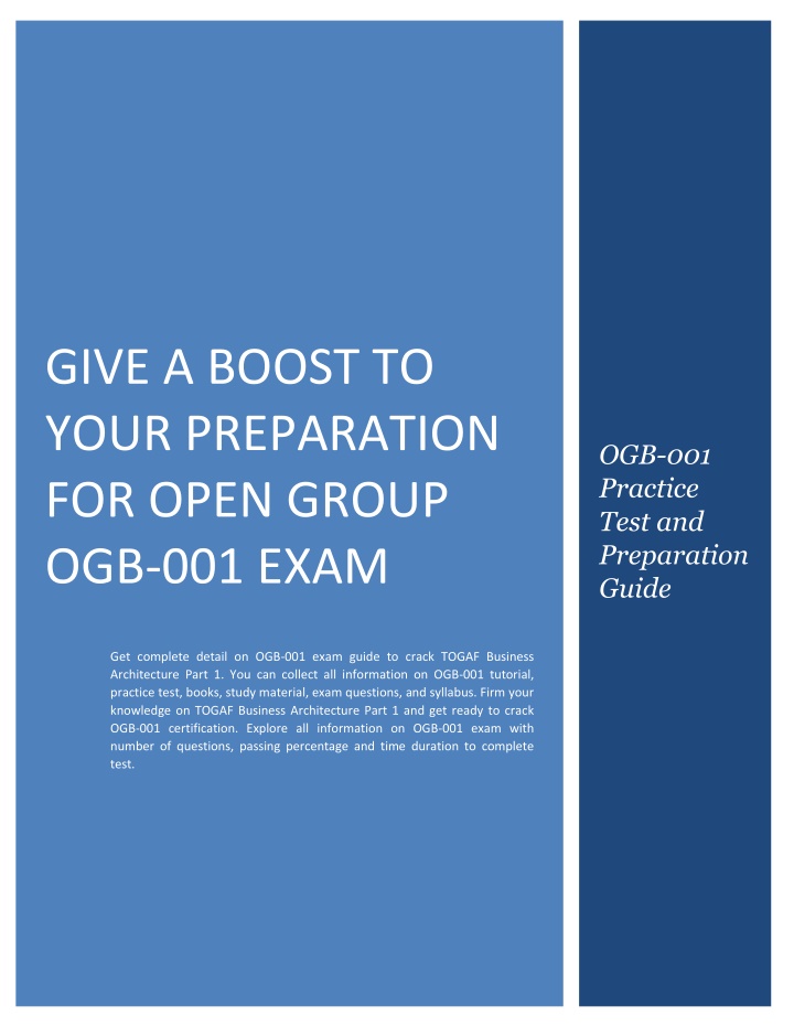 give a boost to your preparation for open group n.w
