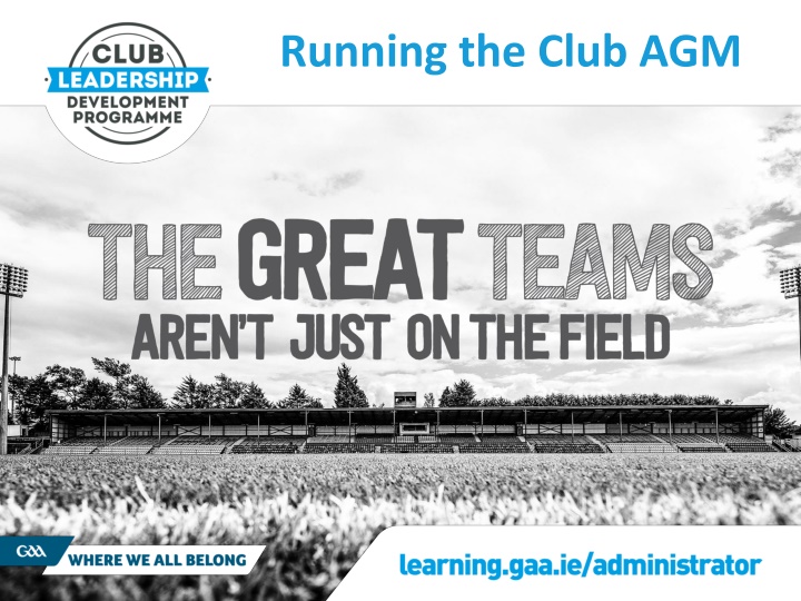 Club AGM Preparations: Guidelines and Important Dates