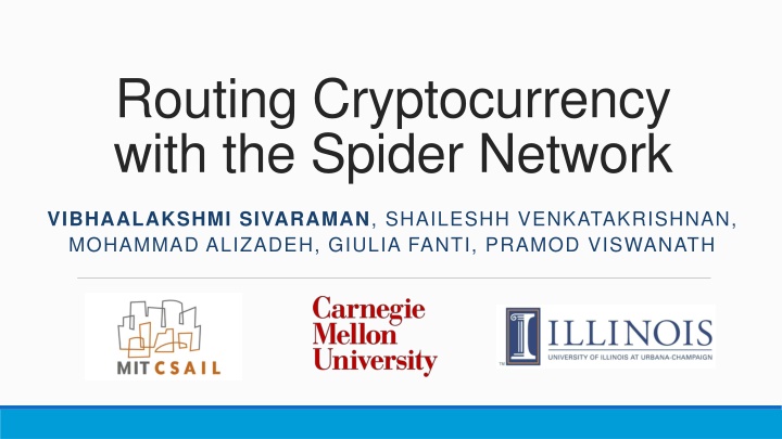 Payment Channels in Cryptocurrency Networks