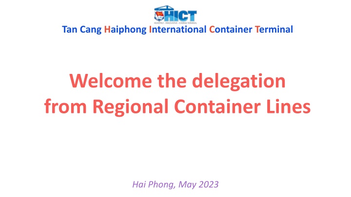 Tan Cang Haiphong International Container Terminal Overview