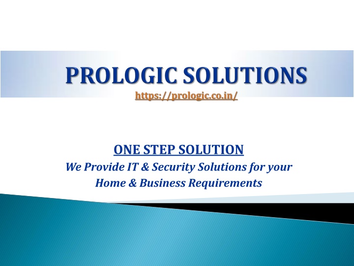 Comprehensive IT & Security Solutions for Home and Business Needs