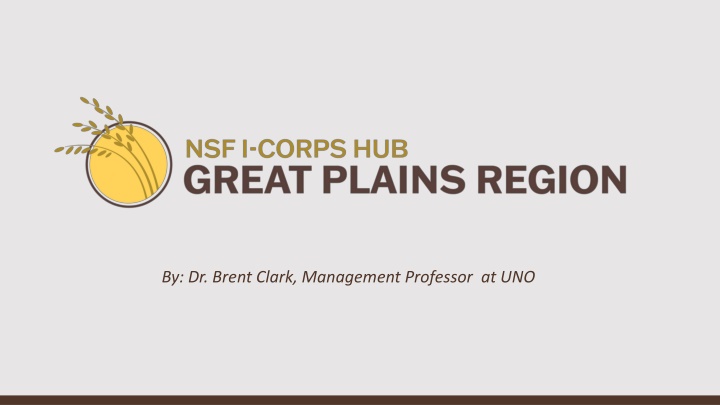 The I-Corps Program for Economic Impact and Innovation