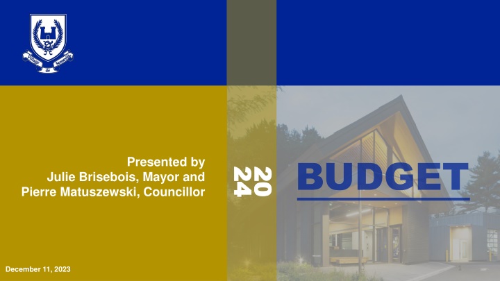 Senneville Municipality Financial Report 2023-2024