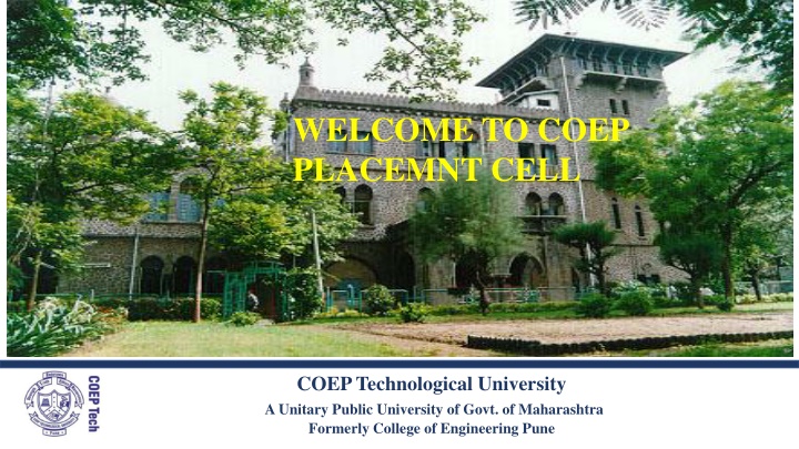 COEP Placement Scenario and Statistics for PG Programs 2022-23