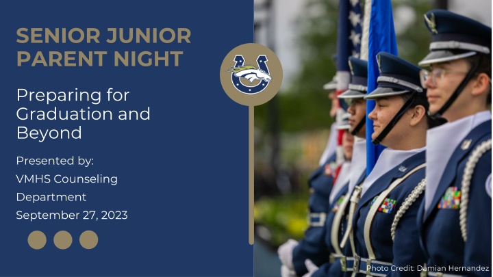 Senior Junior Parent Night - Preparing Graduation & Beyond