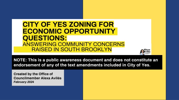 City of Yes Zoning for Economic Opportunity in South Brooklyn