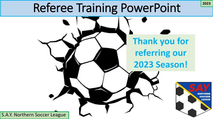 Referee Training: Ethics, Benefits, and Professionalism