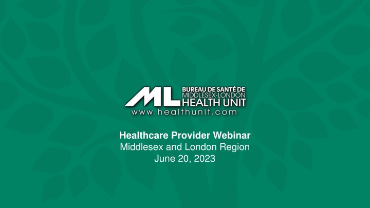 Healthcare Provider Webinar: Updates on TB Surveillance & Vaccination Errors