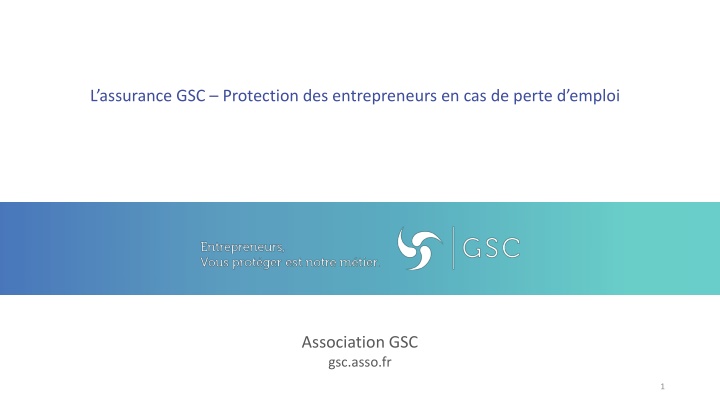 GSC Employment Loss Insurance for Entrepreneurs