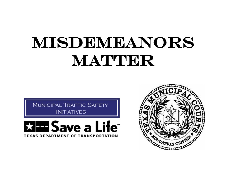Misdemeanors: Types, Consequences, and Impact on Society