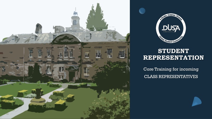 Student Representation Training Program: Empowering Class Representatives