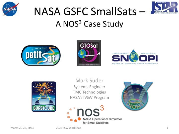 NASA SmallSat Development: FSW Workshop Insights