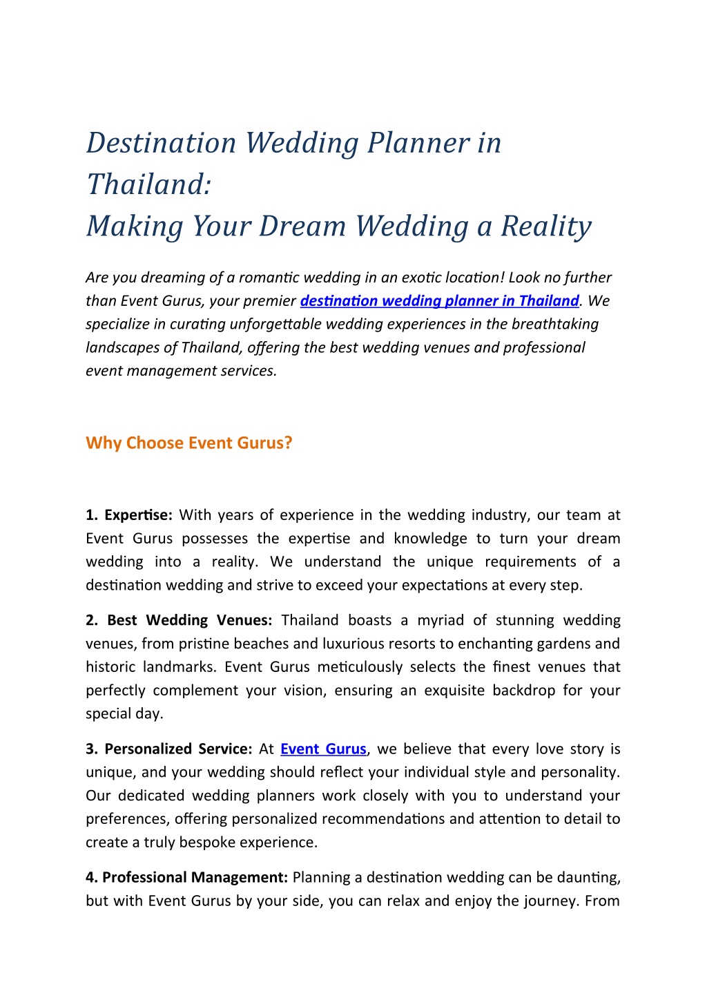 destination wedding planner in thailand making l.w