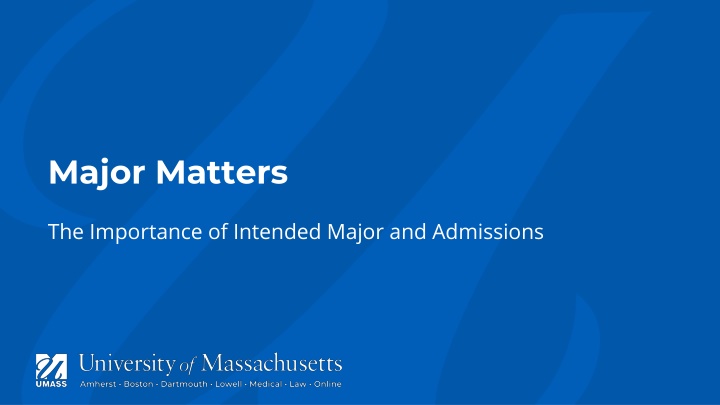 Guide to Choosing Your College Major and Navigating the Admissions Process