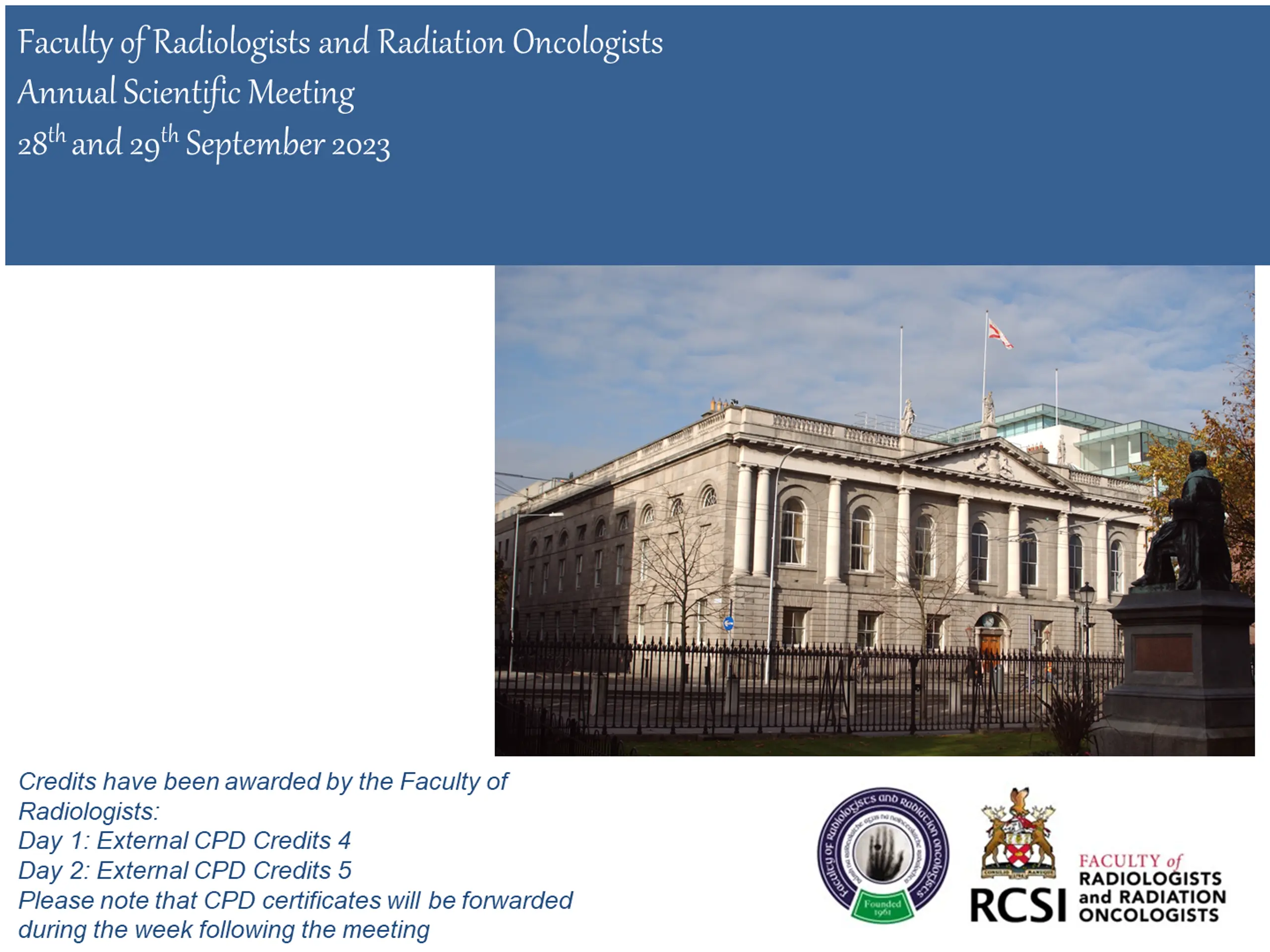 Faculty of Radiologists and Radiation Oncologists Annual Scientific Meeting