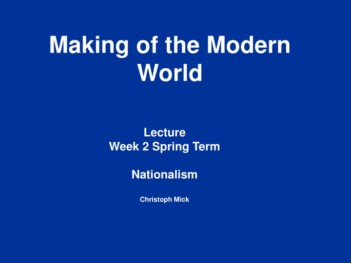 Nationalism Through the Ages: Exploring the Evolution of Nations