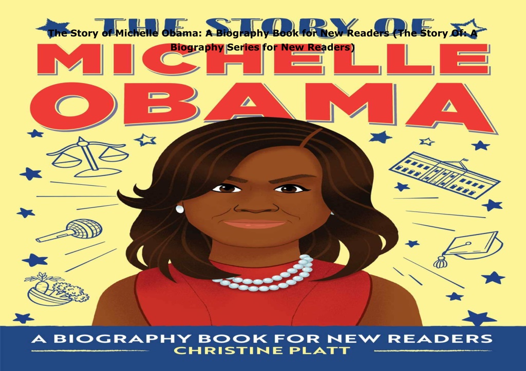 the story of michelle obama a biography book l.w
