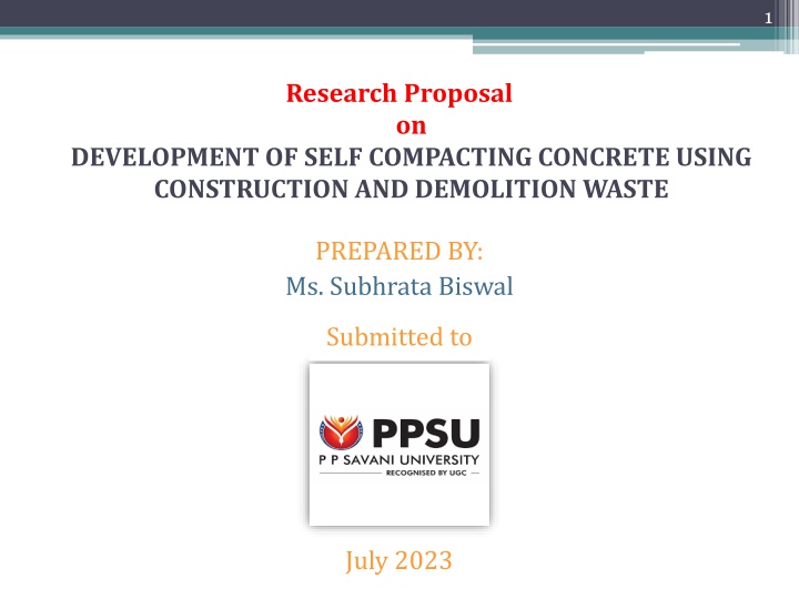 Development of Self-Compacting Concrete with Construction and Demolition Waste