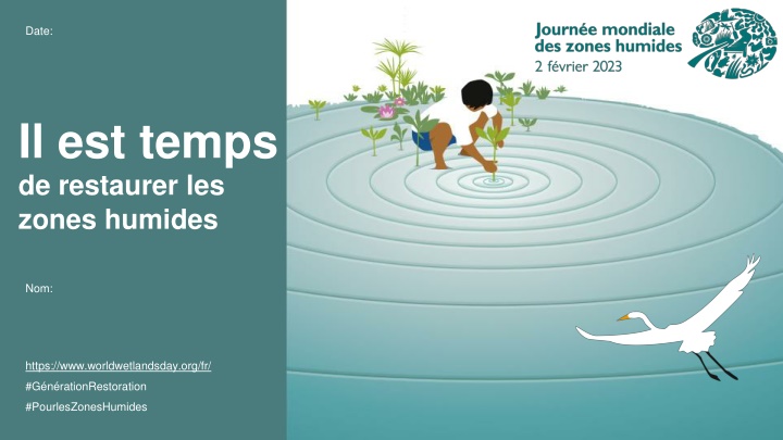 Restauration des Zones Humides pour un Avenir Durable