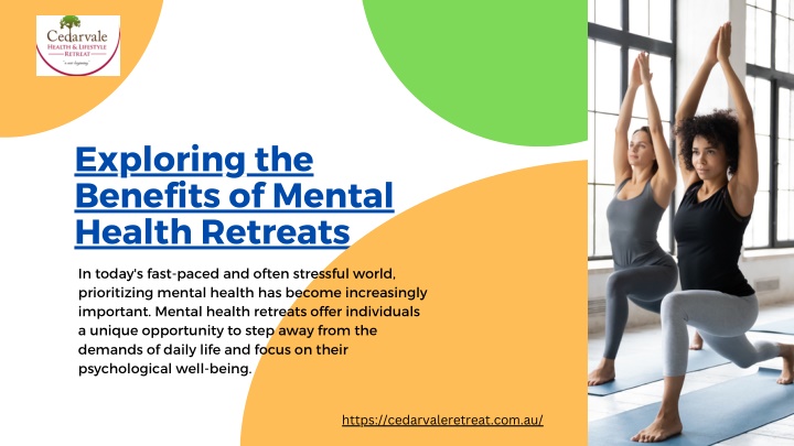 exploring the benefits of mental health retreats n.w