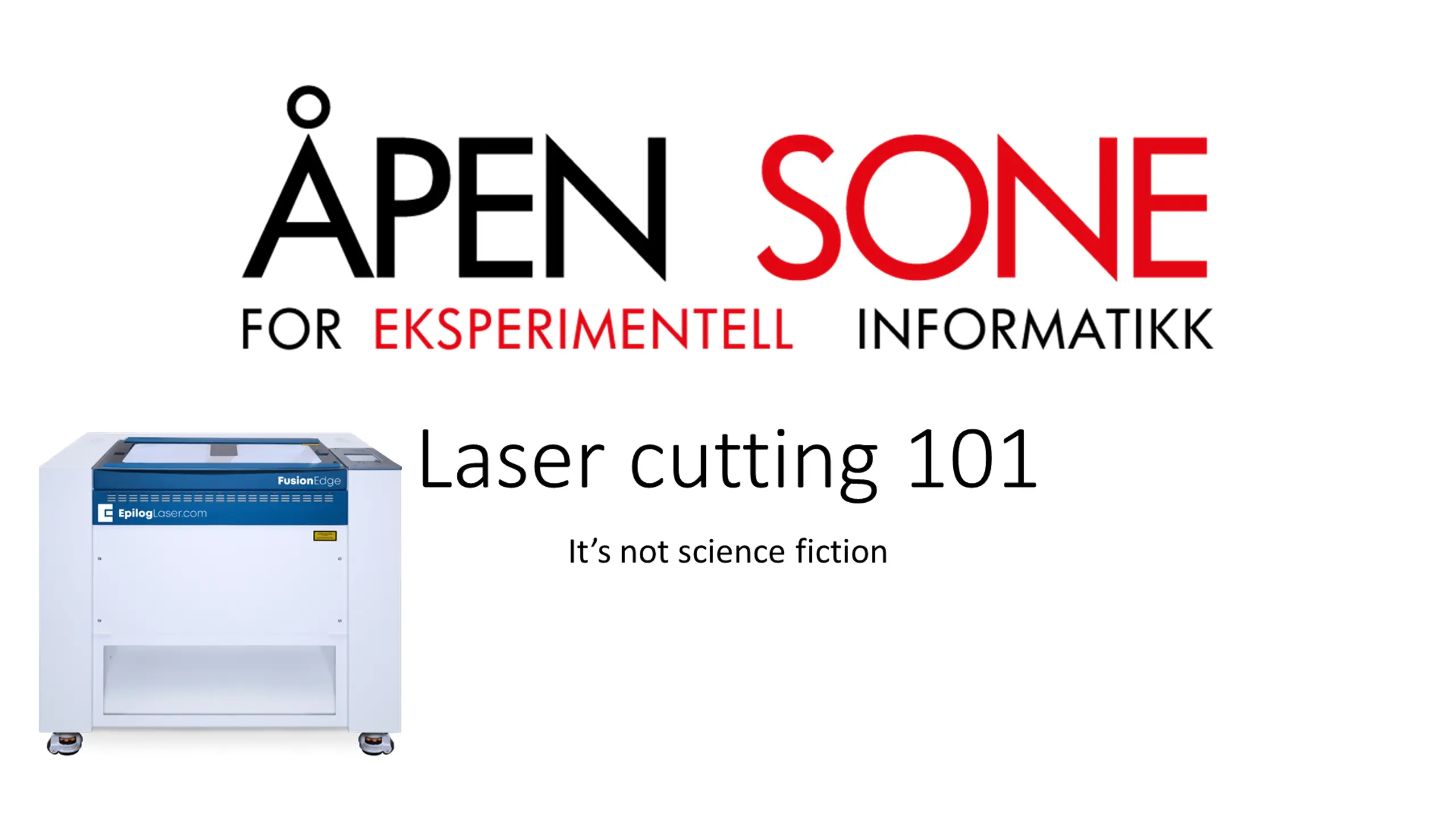Laser cutting 101