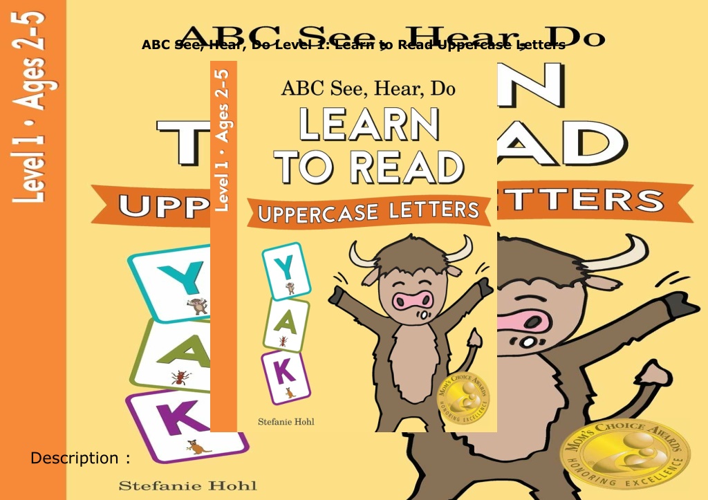 abc see hear do level 1 learn to read uppercase l.w