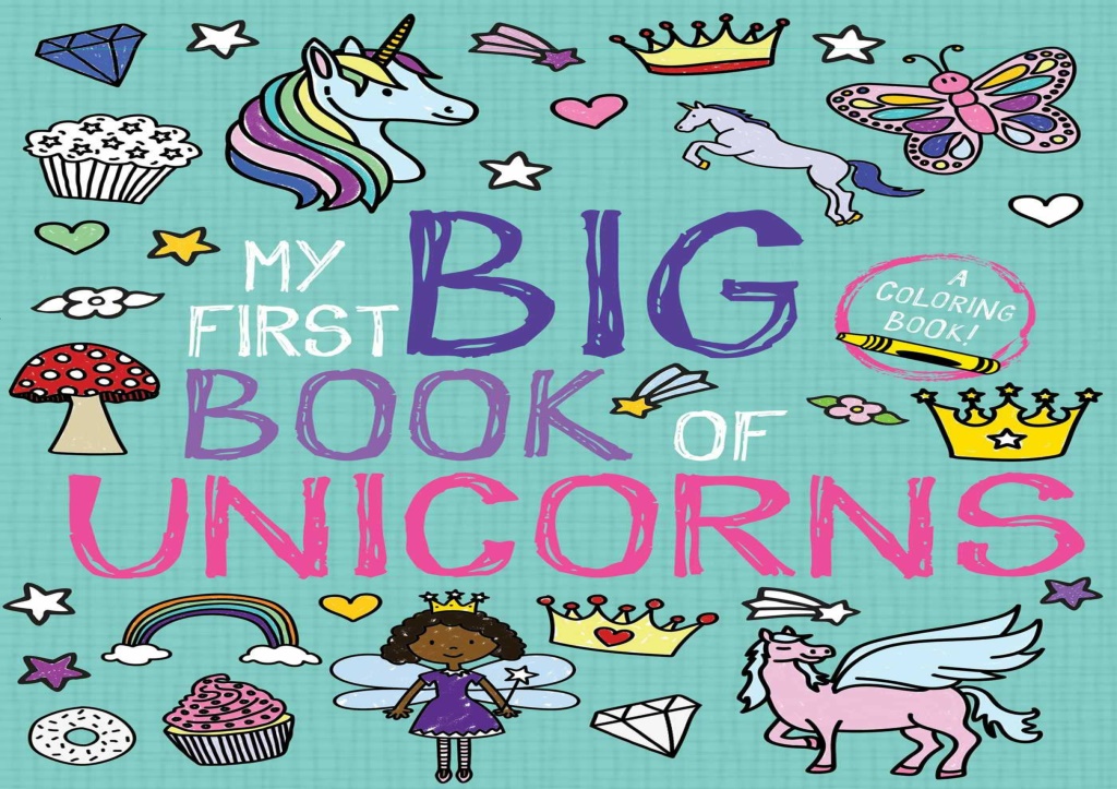 pdf read download my first big book of unicorns l.w