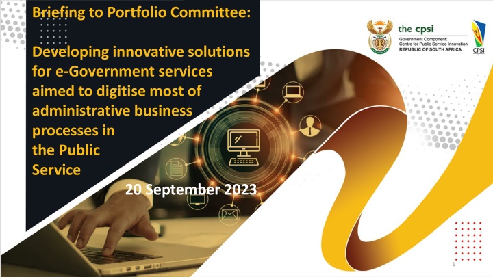 Innovating e-Government Services for Efficient Public Administration