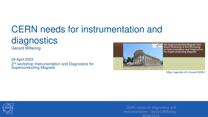 Advanced Instrumentation and Diagnostics for Superconducting Magnets at CERN