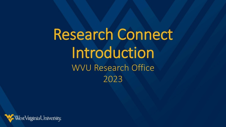 WVU Research Office 2023 Program Overview
