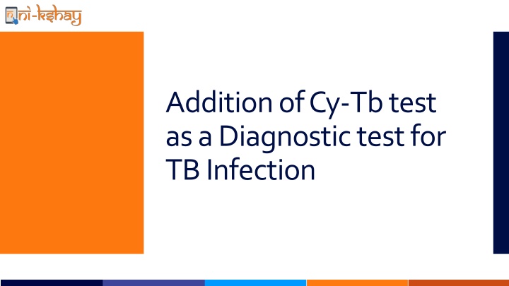 Implementation of Cy-Tb Test for TB Diagnosis and Treatment Prioritization